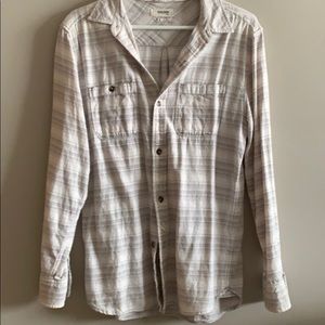 Aritzia White Flannel